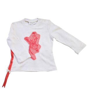 Μπλουζάκι Βρεφικό Εκρού