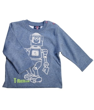 Μπλούζα Φούτερ Παιδική Μπλε