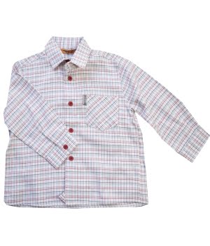 Βαμβακερό Πουκάμισο Καρώ Κόκκινο