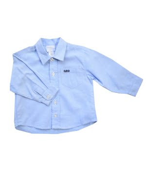 Πουκάμισο Βρεφικό Σιέλ