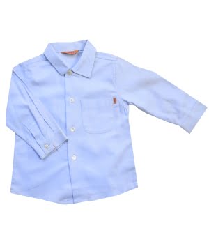 Πουκάμισο Βρεφικό Σιέλ