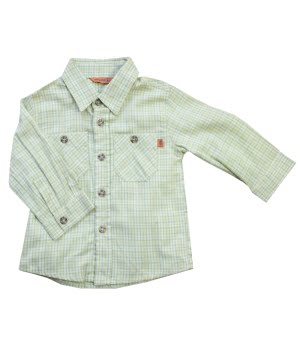 Πουκάμισο Βρεφικό Καρώ Λαχανί