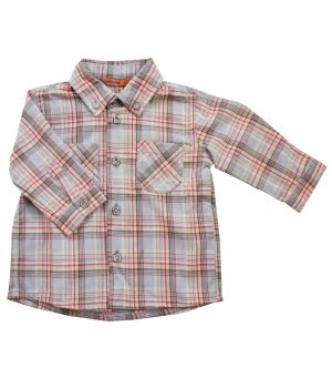 Πουκάμισο Βρεφικό Καρώ Κόκκινο