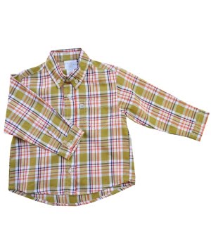 Πουκάμισο Βρεφικό Καρώ Πράσινο