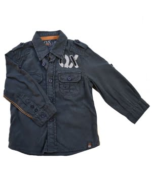 Πουκάμισο Παιδικό Μαύρο