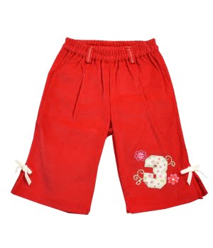 Παντελόνι Κοτλέ Κόκκινο