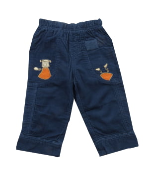 Παντελόνι Κοτλέ Βρεφικό Μπλε
