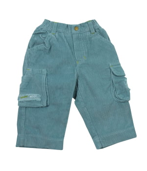 Παντελόνι Κοτλέ Βρεφικό Τυρκουάζ