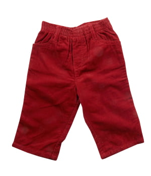 Παντελόνι Κοτλέ Βρεφικό Κόκκινο