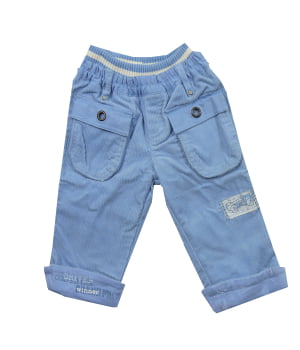 Παντελόνι Κοτλέ Παιδικό Σιέλ
