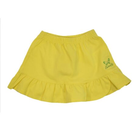 Παιδική Φούστα Μακό Κίτρινη