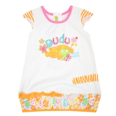 Φορεματάκι Βαμβακερό Λευκό