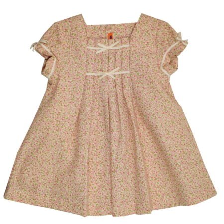 Φορεματάκι Βρεφικό Φλοράλ Πορτκαλί