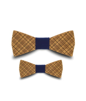 Σετ Ξύλινα Παπιγιόν Ανδρικό & Παιδικό Scotch Blue