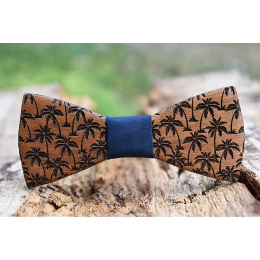 Ανδρικό Ξύλινο Παπιγιόν Φοίνικες - Image 2