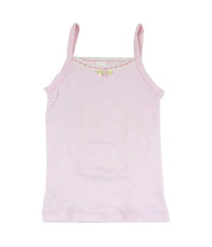 Παιδικό Φανελάκι Λουλουδάκια Ροζ