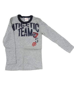Μακρυμάνικο Παιδικό Φανελάκι Γκρι