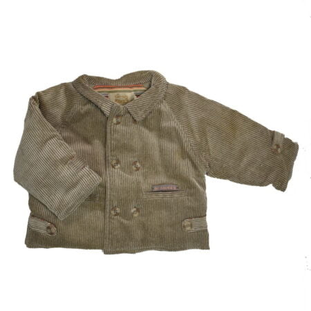 Μπουφάν Βρεφικό Κοτλέ Λαδί