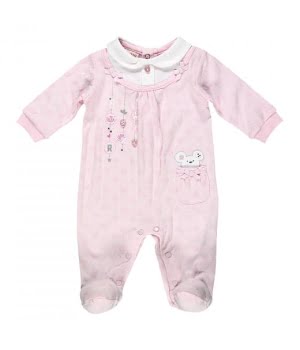 Φορμάκι Βαμβακερό Ροζ Καρδούλες