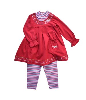 Σετ Μπλούζα & Κολάν Κόκκινο