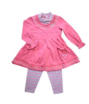 Σετ Μπλούζα & Κολάν Ροζ