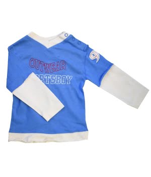 Μπλούζα Βαμβακερή Μπλε