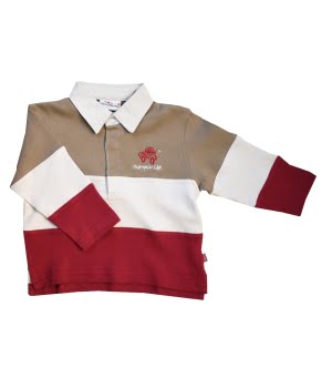 Μπλουζάκι Μακρυμάνικο Κόκκινο Πόλο