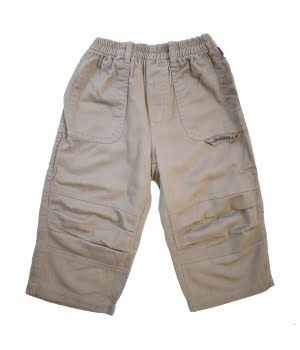 Παιδικό Βαμβακερό Παντελόνι Μπεζ