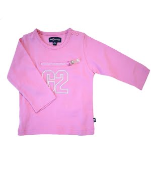 Μπλουζάκι Μακρυμάνικο Ροζ