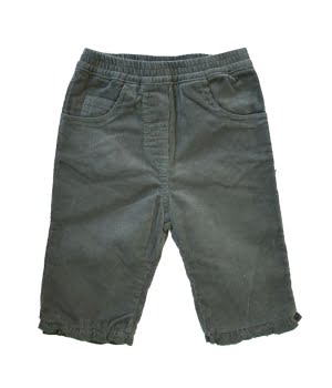 Παντελόνι Βρεφικό Λαδί Κοτλέ