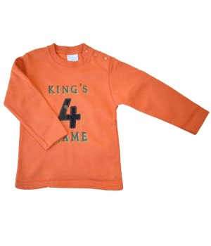 Μπλουζάκι Φούτερ Πορτοκαλί