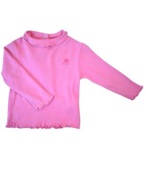 Μπλουζάκι Βαμβακερό Ροζ