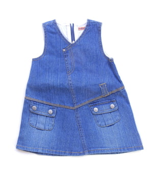 Βρεφικό Φορεματάκι Τζην Μπλε