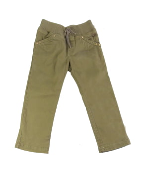 Βαμβακερό Παντελόνι Λαδί Παιδικό