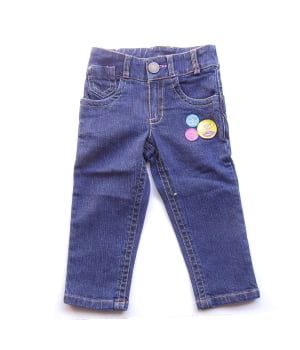 Παιδικό Παντελόνι Τζην με Κονκάρδες