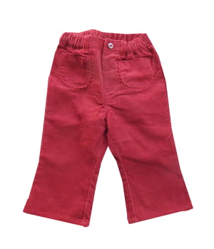 Κοτλέ Παντελόνι Βρεφικό Κόκκινο