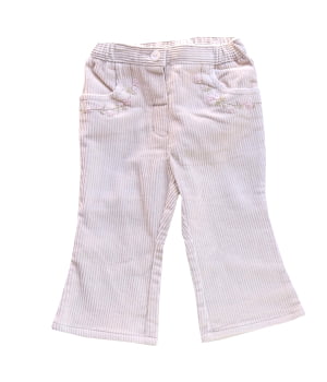 Κοτλέ Παντελόνι Βρεφικό Εκρού