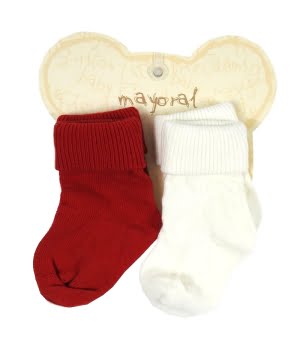 Σετ 2 Βρεφικά Καλτσάκια