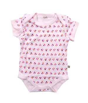 Κορμάκι Κοντομάνικο Ροζ Μπαλόνια