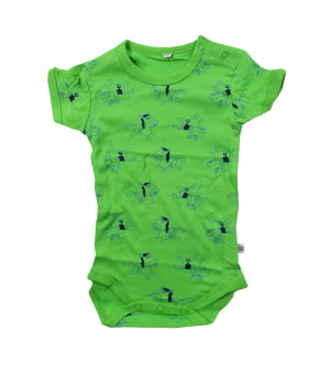 Κορμάκι Κοντομάνικο Λαχανί Αλογάκια