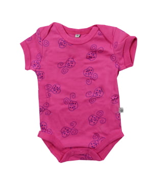 Κορμάκι Κοντομάνικο Φούξια Πασχαλίτσα