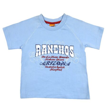 T-shirt Γαλάζιο