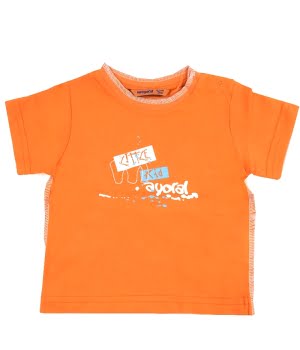 Μπλουζάκι Κοντομάνικο Πορτοκαλί