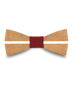 Ξύλινο Παπιγιόν Peru Κόκκινο