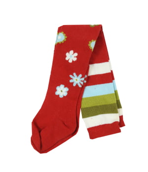 Καλσόν Χοντρό Κόκκινο με Λουλουδάκια