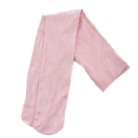 Καλσόν Ροζ με Ασημί Πουά