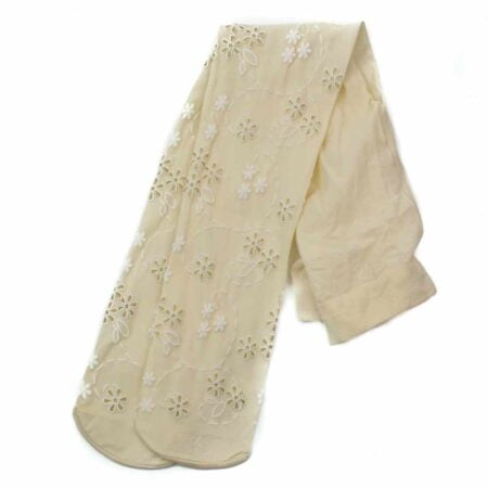 Καλσόν Εκρού Λουλουδάκια