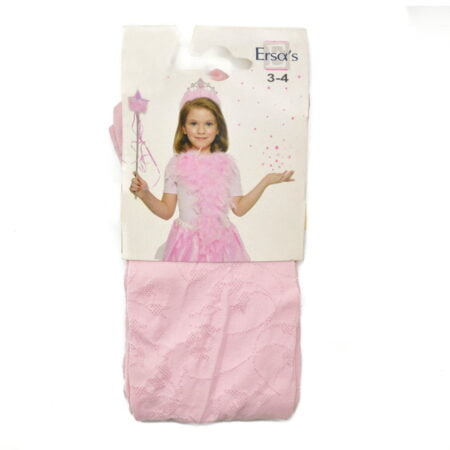 Καλσόν Ροζ Ανάγλυφο με Λουλούδια