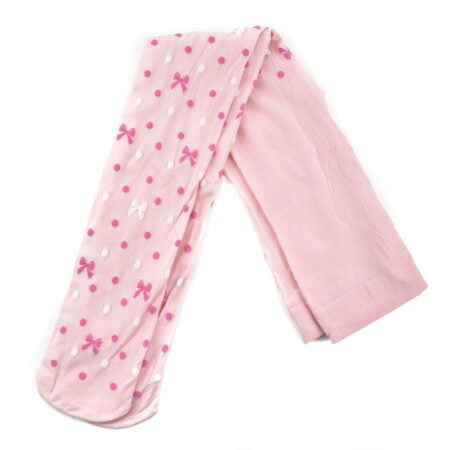 Καλσόν Ροζ Πουά και Φιογκάκια