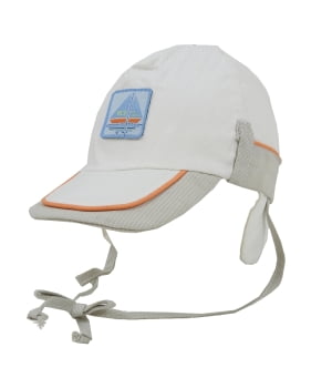 Καπέλο με Γείσο Λευκό